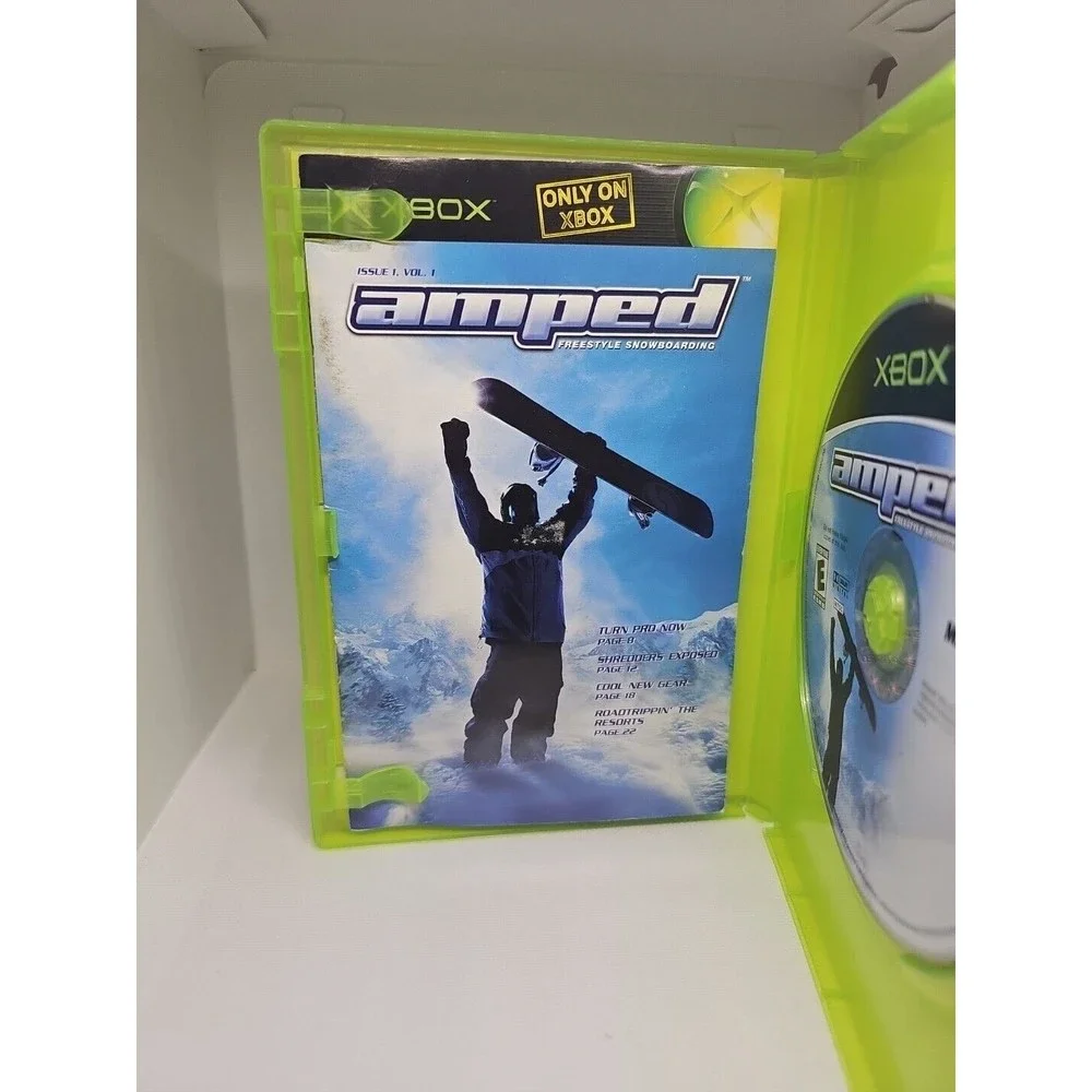 Amped: Freestyle Snowboarding (Microsoft Xbox, 2001) CIB